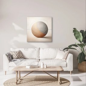 Tablou abstracție de design cu cerc