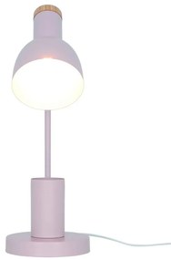 Lampa de birou camera copii cu suport telefon si pixuri, Devone roz