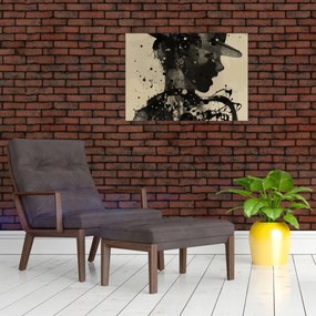 Tablou - Femeie de jazz (70x50 cm)