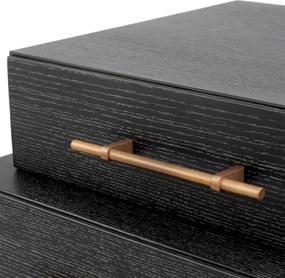 Noptiera design LUX, Furnir de stejar, Evendale, 119389 HZ