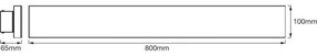 Ledvance - Lumină de plafon cu LED-uri Dimmer SMART + FRAMELESS LED/27W/230V Wi-Fi