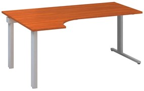 Birou ergonomic ProOffice C 180 x 120 cm, stânga, cireș