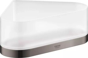 Etajera dus de colt Grohe Selection antracit lucios Hard Graphite