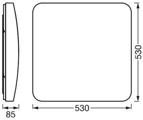 Plafonieră LED dimabilă SMART+ CLEAM LED/42W/230V Wi-Fi Ledvance