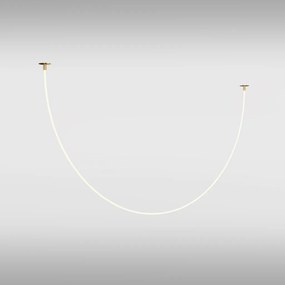Lustra LED incastrabila tavan fals design modern Tau auriu