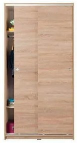 Dulap Adore Slide Compact, 2 usi glisante, 94 x 182 x 52 cm