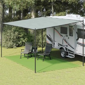 vidaXL Covor pentru cort, verde deschis, 300x500 cm, HDPE