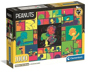 Snoopy Puzzle Compact Clementoni de 1000 de piese