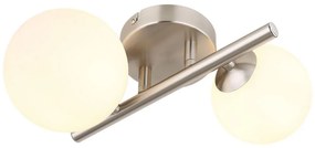 Lustră LED aplicată RIHA 2xG9/3W/230V crom Globo 56140-2W
