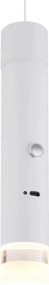Globo 16060W - Lampă LED dimabilă cu control tactil, reîncărcabilă 2în1 PELO LED/2W/230/5V albă