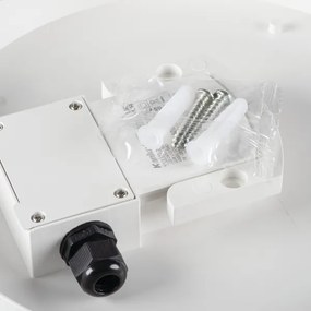 Plafonieră LED industrială Kanlux 37293 IPER LED/35W/230V IK10 IP65 alb rotund