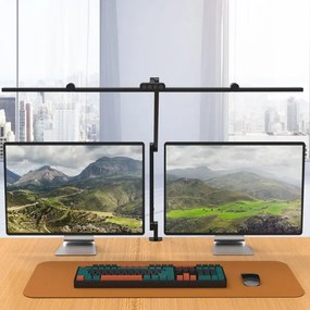 Lampă LED flexibilă birou, dimabilă, 36W, 230V, 3000-6500K, CRI 92, negru