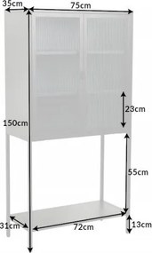 Raft elegant design modern Dura Steel 150cm