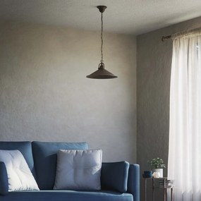 Pendul stil industrial din alama personalizabila Alice 35cm