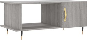 vidaXL Măsuță de cafea, gri sonoma, 90x50x40 cm, lemn prelucrat