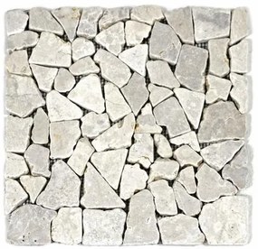 Mozaic de marmură Garth - gresie crem 1 m2
