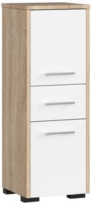 Dulap pentru baie Farid TYP6 (stejar sonoma + alb). 1068859