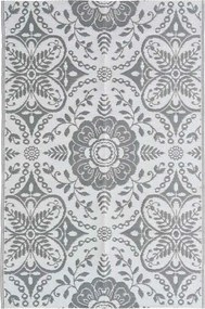 vidaXL Covor de exterior, ARAKIL gri deschis, 120x180 cm, PP