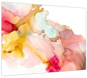 Tablou - Abstract din cerneală (70x50 cm)