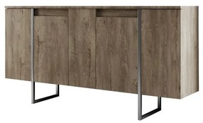 Dulap Luxe Walnut and Silver