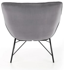 Fotoliu Betali (gri + negru). 1028142