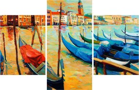 Tablou - Port în Veneția (90x60 cm)