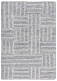 Covor albastru deschis țesut manual din lână 160x230 cm Memphis Wool – Flair Rugs