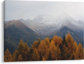 Tablou - Crestele munților (70x50 cm)