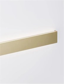 Aplica LED pentru baie cu protectie IP44 SELINE aurie L-90cm