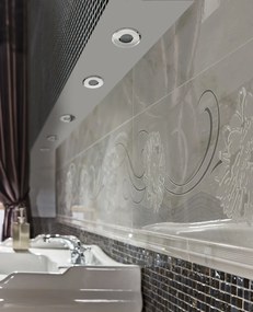 Spot pentru baie incastrabil OSCAR crom