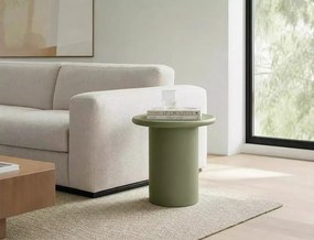 Măsuță de cafea Tip măsliniu mat ø45/h40 cm