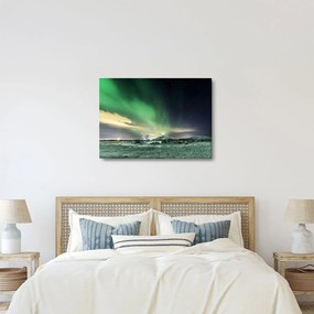 Tablou cu Aurora Borealis (70x50 cm)