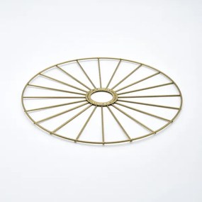 Lustră pe cablu MONTANA 1xE27/15W/230V d. 30 cm auriu/negru