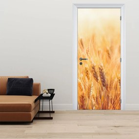 Fototapet pentru ușă - câmp cu cereale (95x205cm)