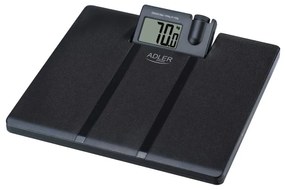 Cantar electronic Adler AD 8182, Pana la 180 kg, Proiectare afișaj, Ecran LCD, 4 x AAA, Negru