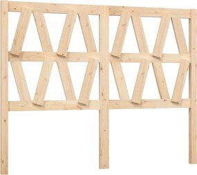 vidaXL Tăblie de pat, 146x4x100 cm, lemn masiv de pin