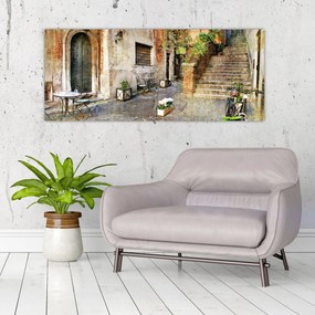 Tablou - Străzile vechi din Roma (120x50 cm)