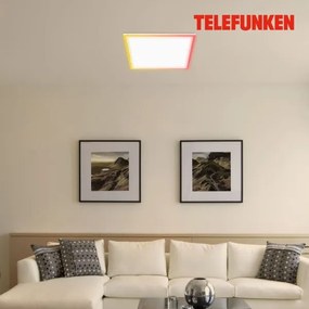 Plafonieră LED RGBW dimabilă Telefunken 321206TF LED/18W/230V 3000-6500K + telecomandă