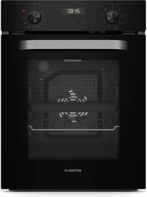 Klarstein Cuptor SmartSlim, Design subțire, 9 funcții, volum 49 l, curățare ușoară, EEK A