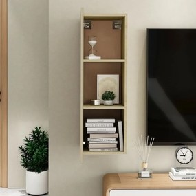 Comoda TV, stejar Sonoma, 30,5x30x90 cm, PAL 1, Stejar sonoma, 30.5 x 30 x 90 cm