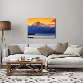 Tablou - Lacul Pukaki (70x50 cm)