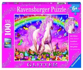PUZZLE UNICORN SI CURCUBEU, 100 PIESE - RAVENSBURGER (RVSPC13927)