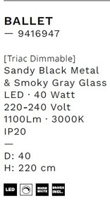 Lustra LED suspendata design modern decorativ SKIA 5L