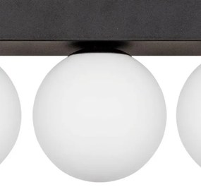 Plafonieră Zuma Line 1204 SPHERE 3xG9/8W/230V 46,5 cm negru