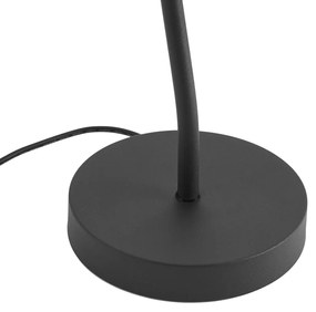 Lampă de masă Art Deco neagră incl. LED - Tableau