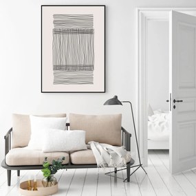 Poster - Abstracție pictată (A4)