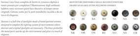 Plafoniera cu 3 spoturi realizata manual din ceramica SAVONA