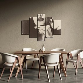 Tablou - Vintage, poza unei femei (150x105 cm)