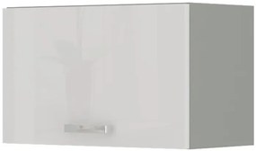 Dulap superior de bucătărie Brunea 60 GU-36 1F (gri + alb lucios). 1024986