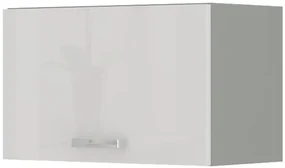 Dulap superior de bucătărie Brunea 60 GU-36 1F (gri + alb lucios). 1024986